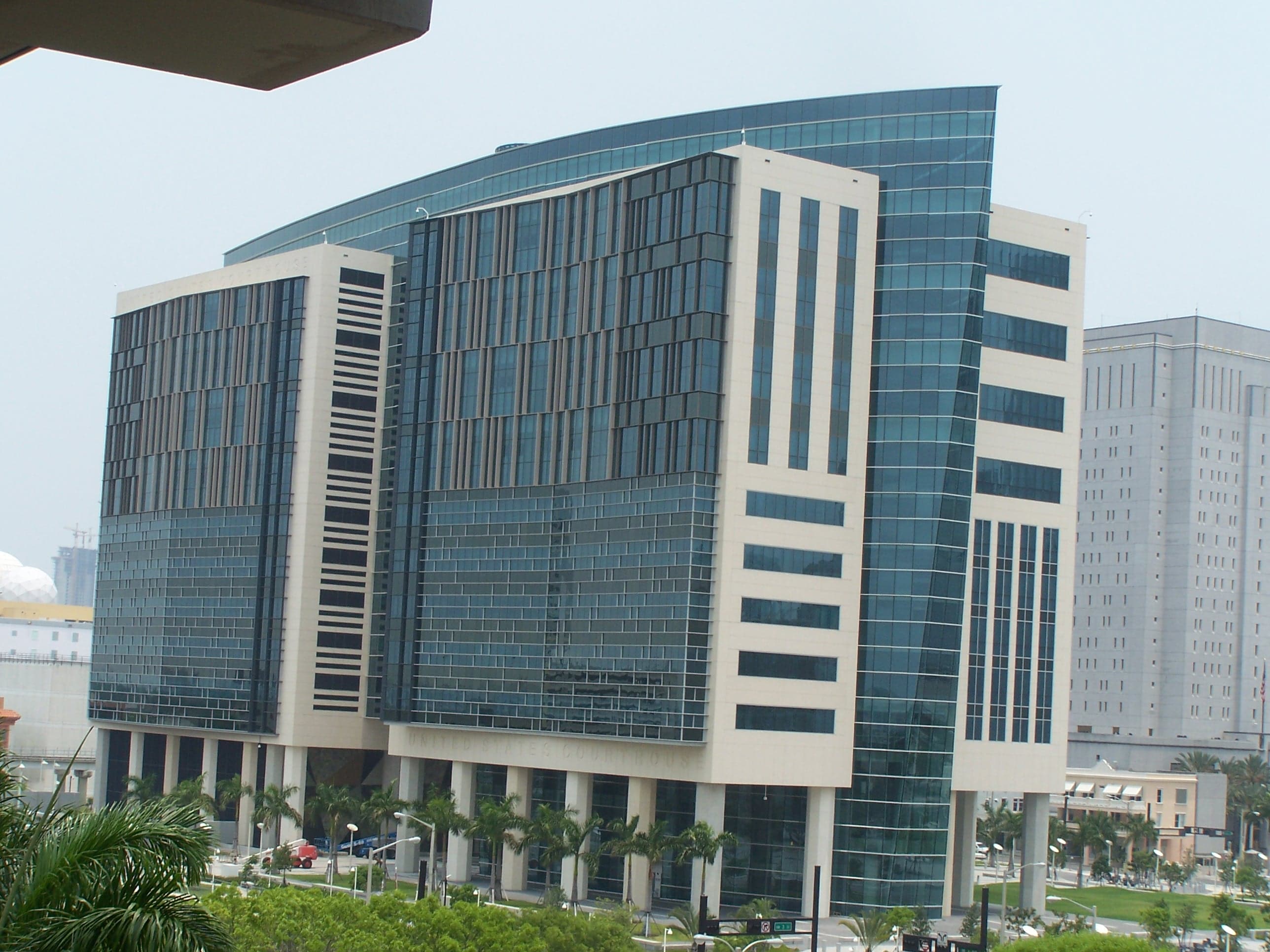 The Wilkie D. Ferguson Jr. U.S. Courthouse in downtown Miami